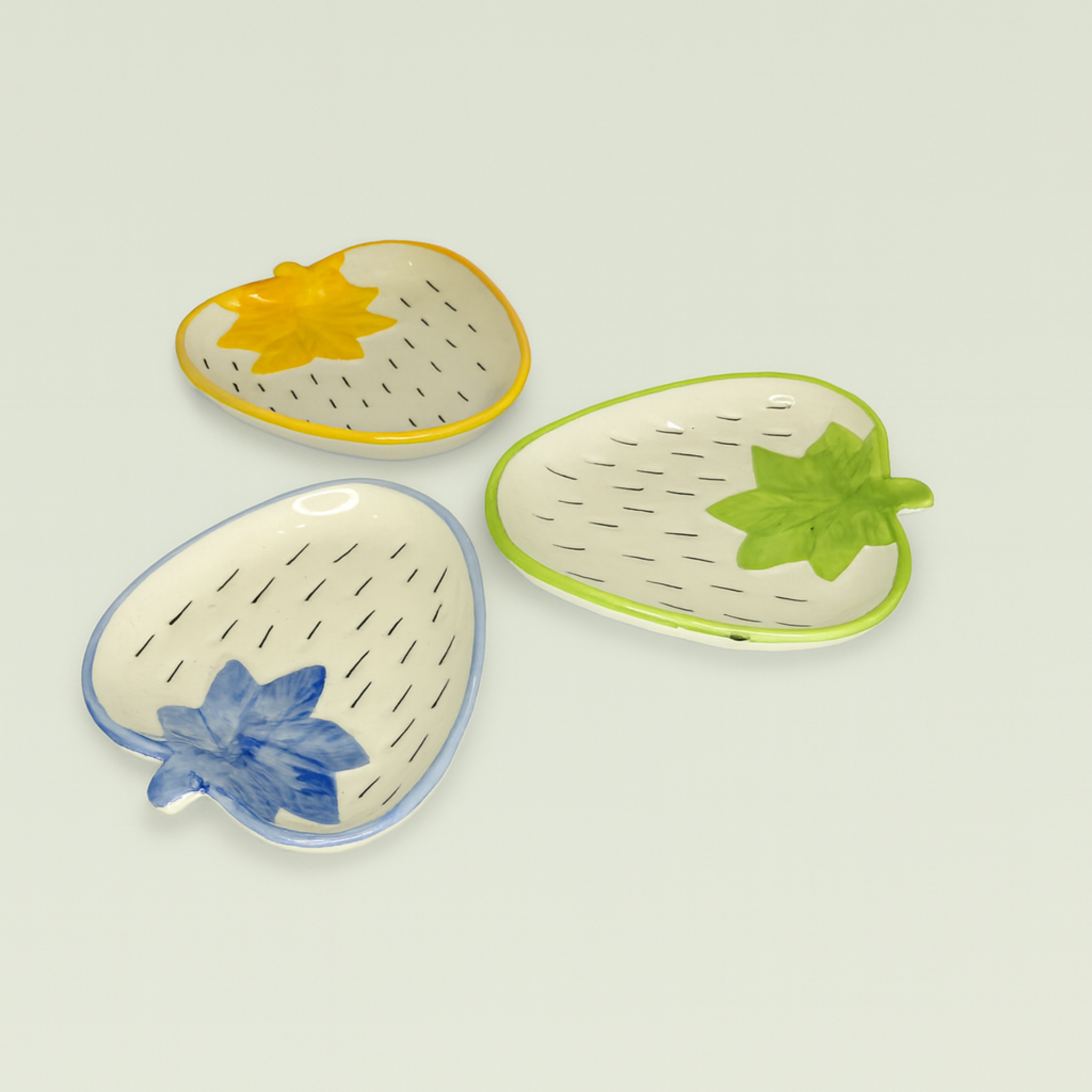 Strawberry Dessert Plate