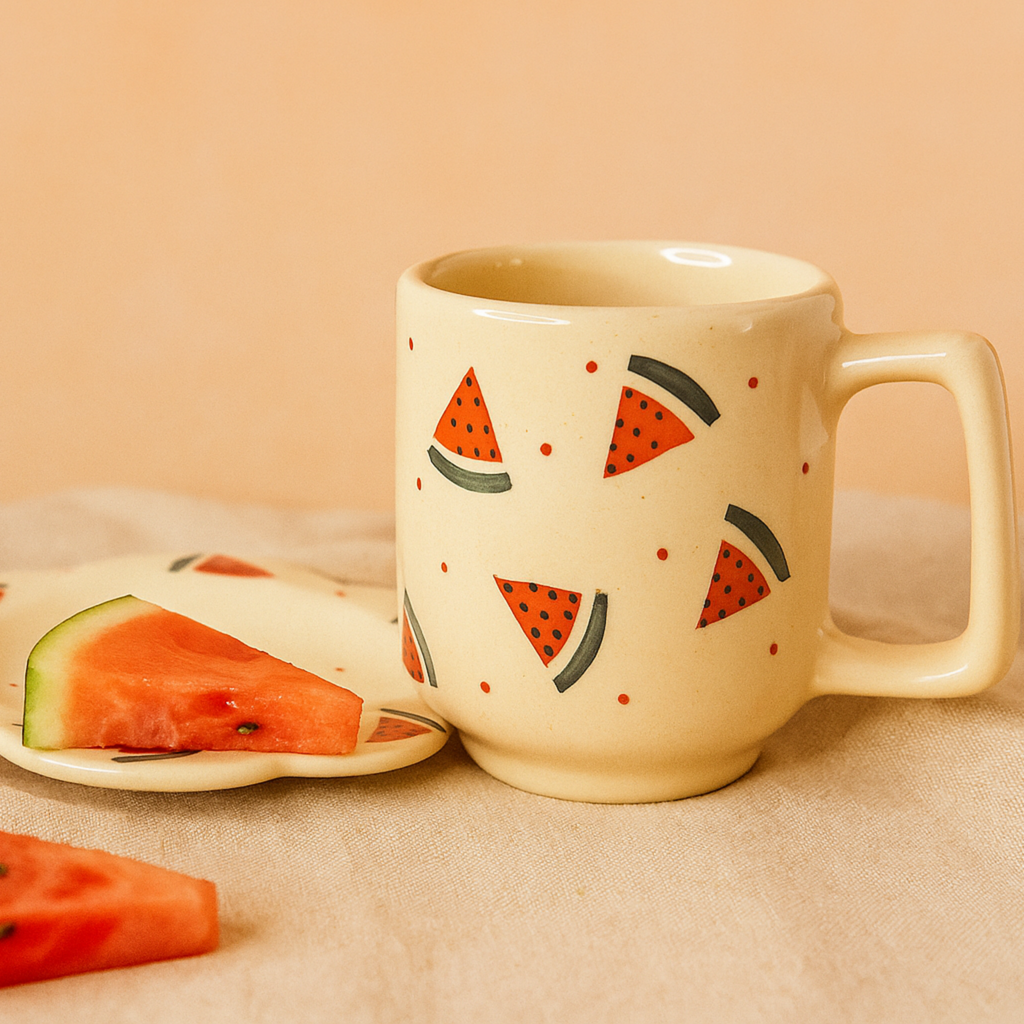 Watermelon Munch Cup and Saucer