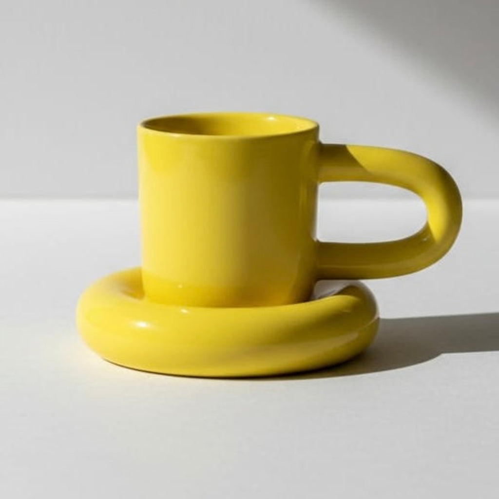 Sunshine Halo Mug & Saucer