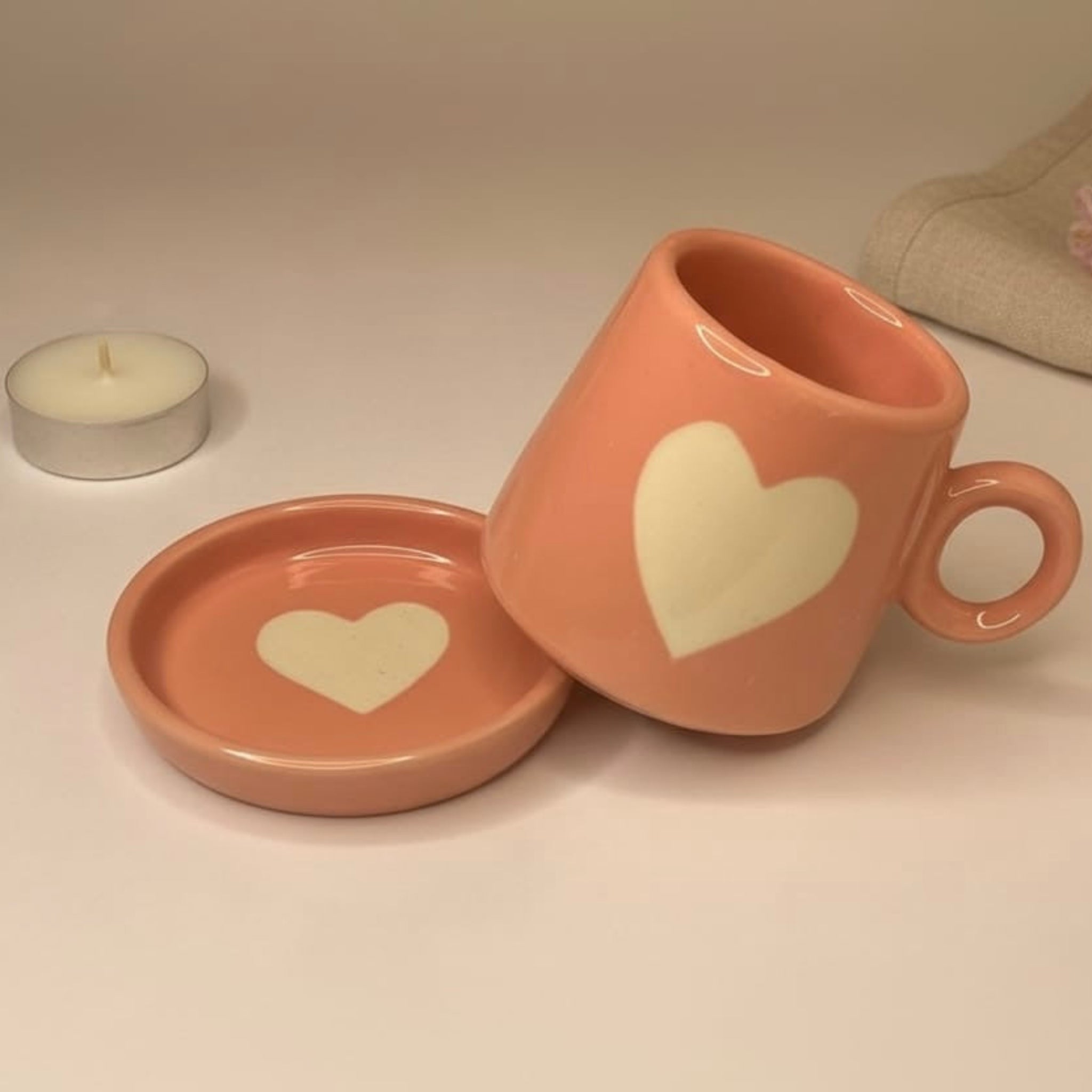 Tender Heart Cup and Saucer