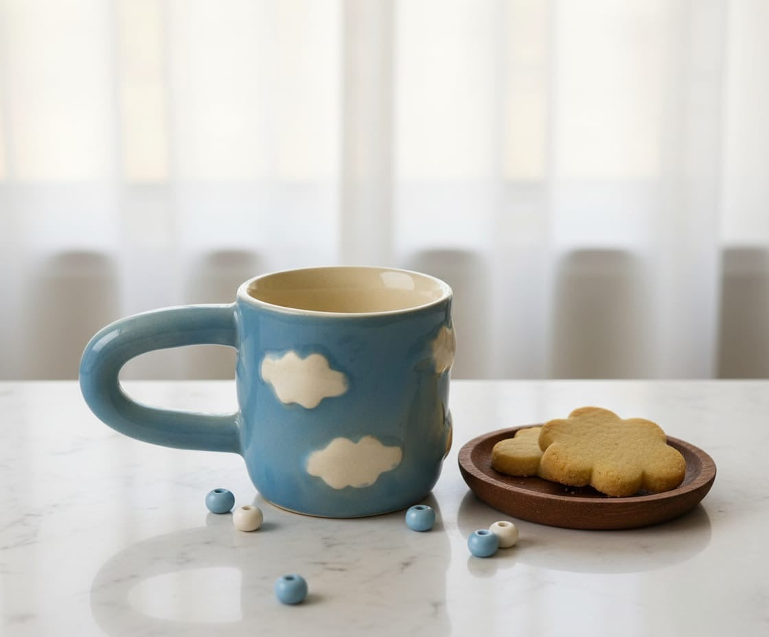 Cloud Long Handle Cup