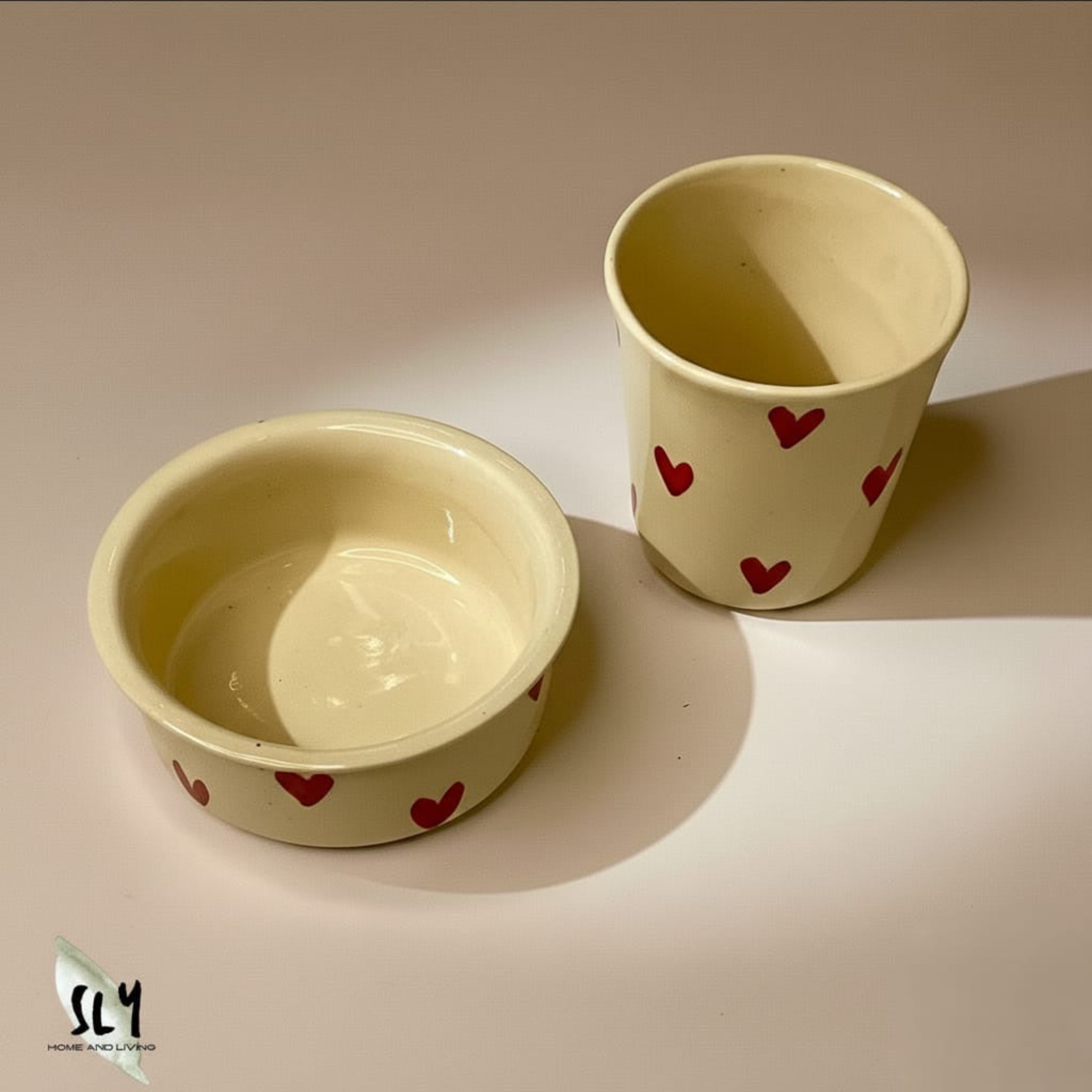 Heart Filter Coffee set