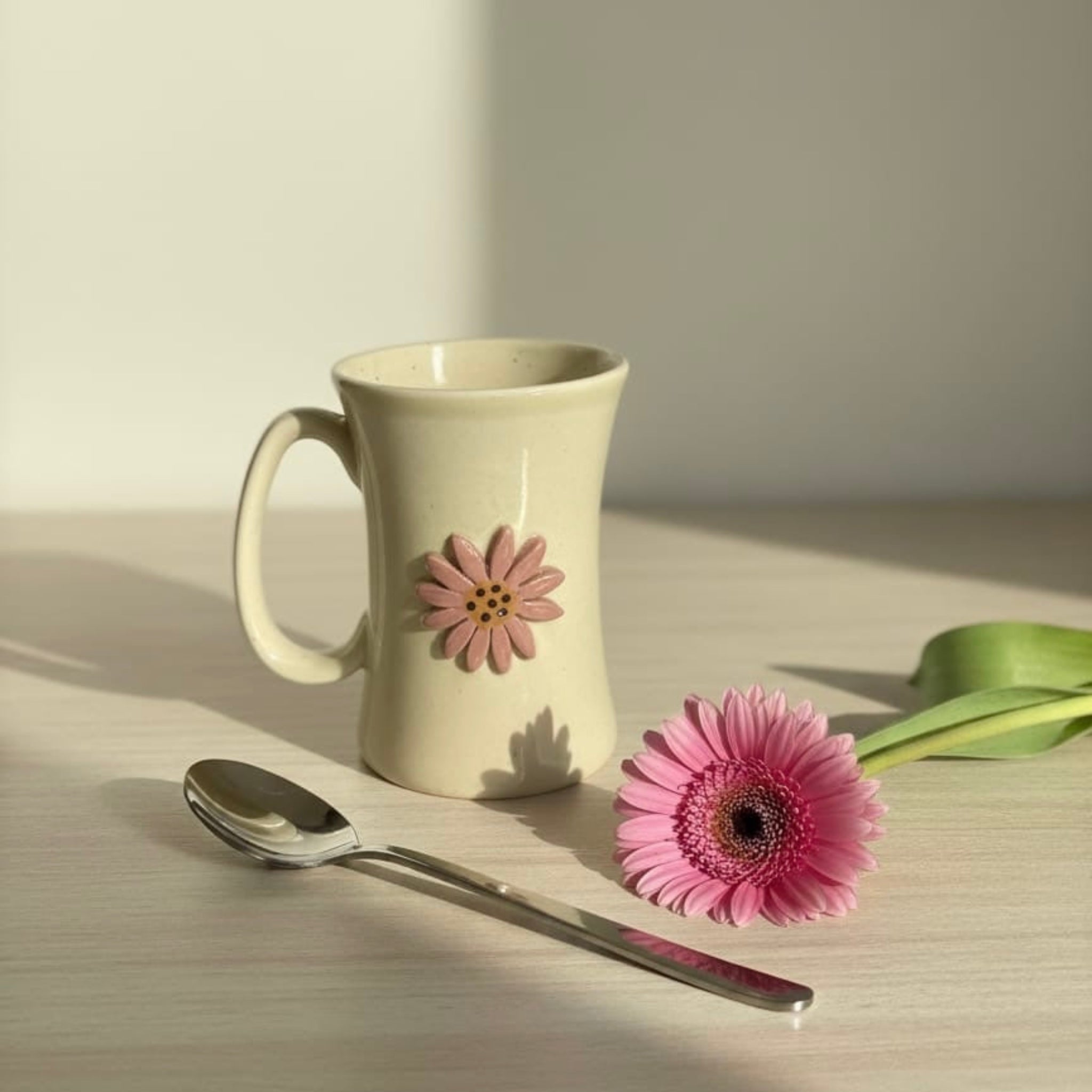 Pink Daisy Mug