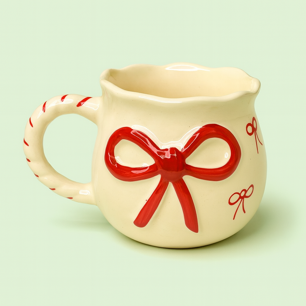 Merry Ribbon Mug