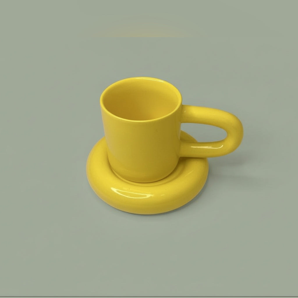 Sunshine Halo Mug & Saucer