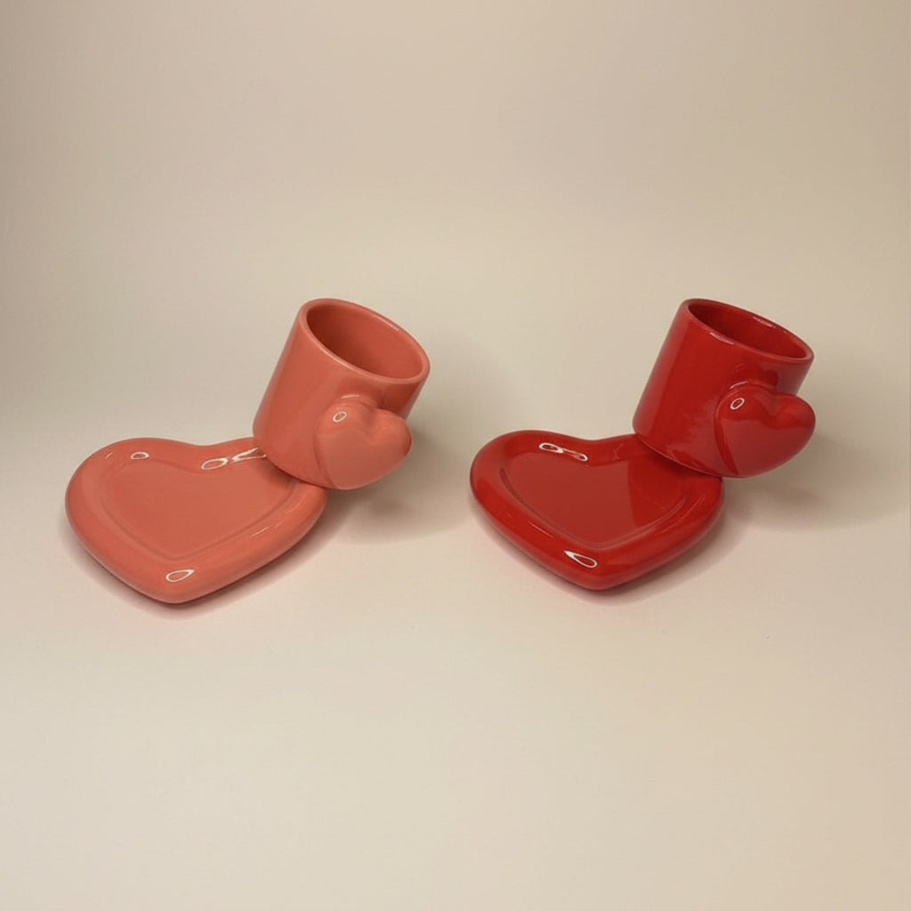 All Heart Cup and Saucer