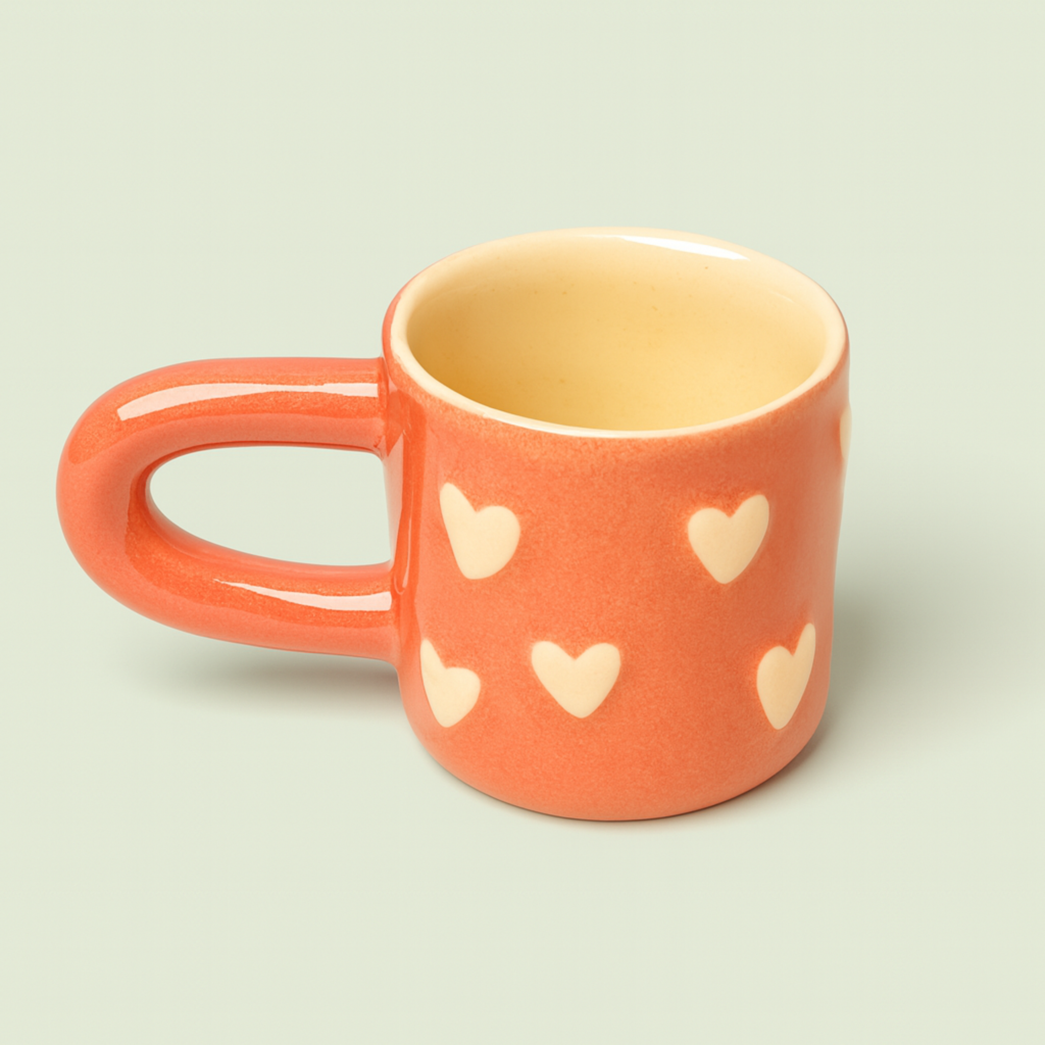 Heart Long Handle cup