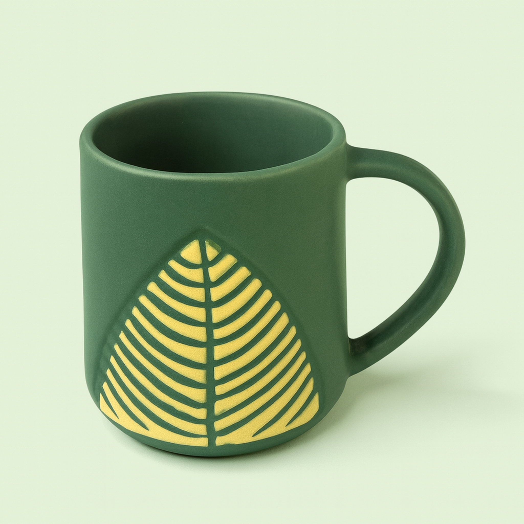 Tropical Leaf Mug