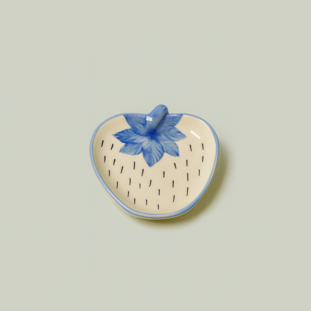 Strawberry Dessert Plate