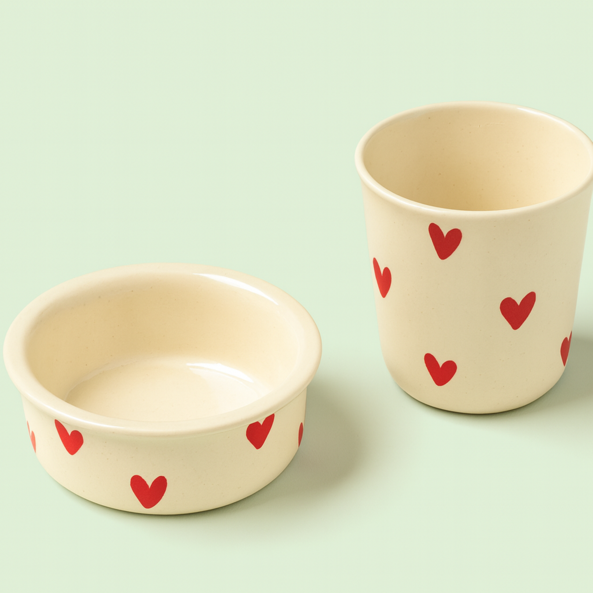Heart Filter Coffee set