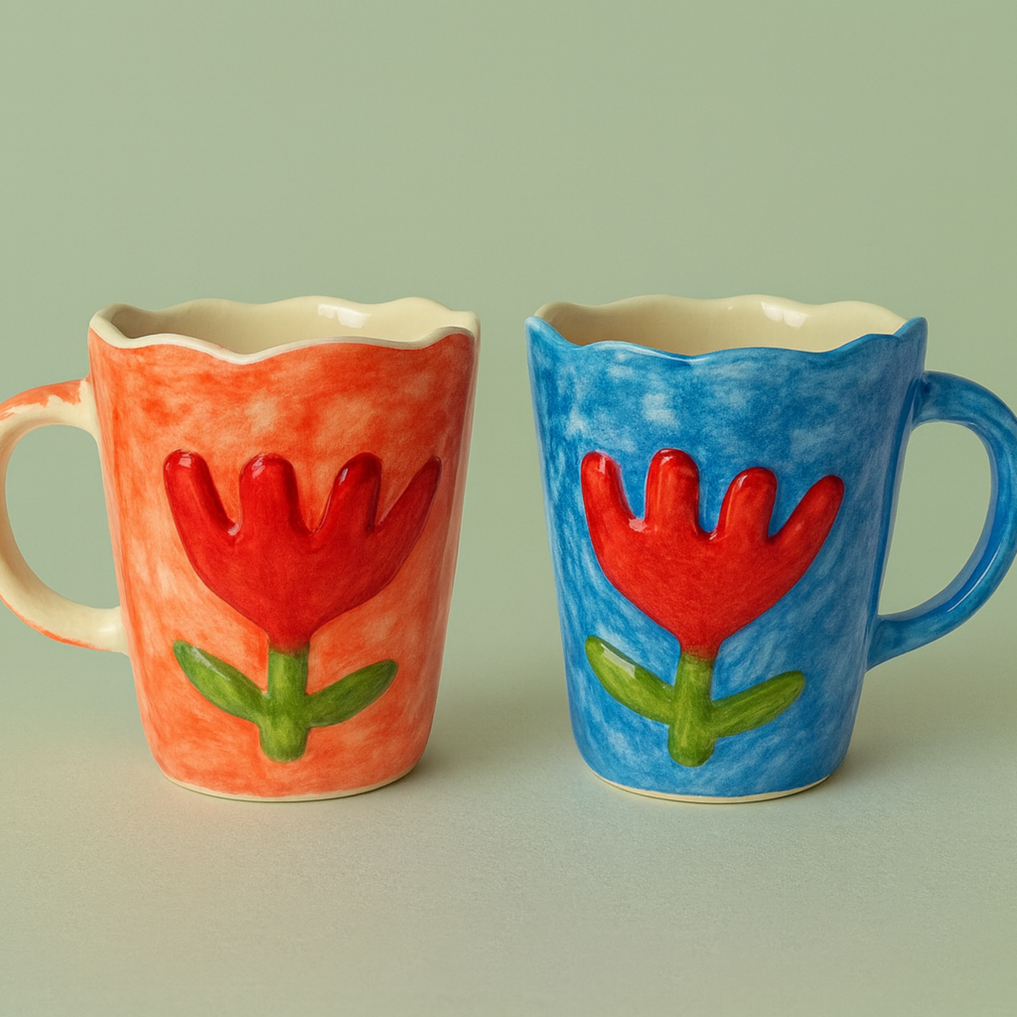 Floral Rush Mug