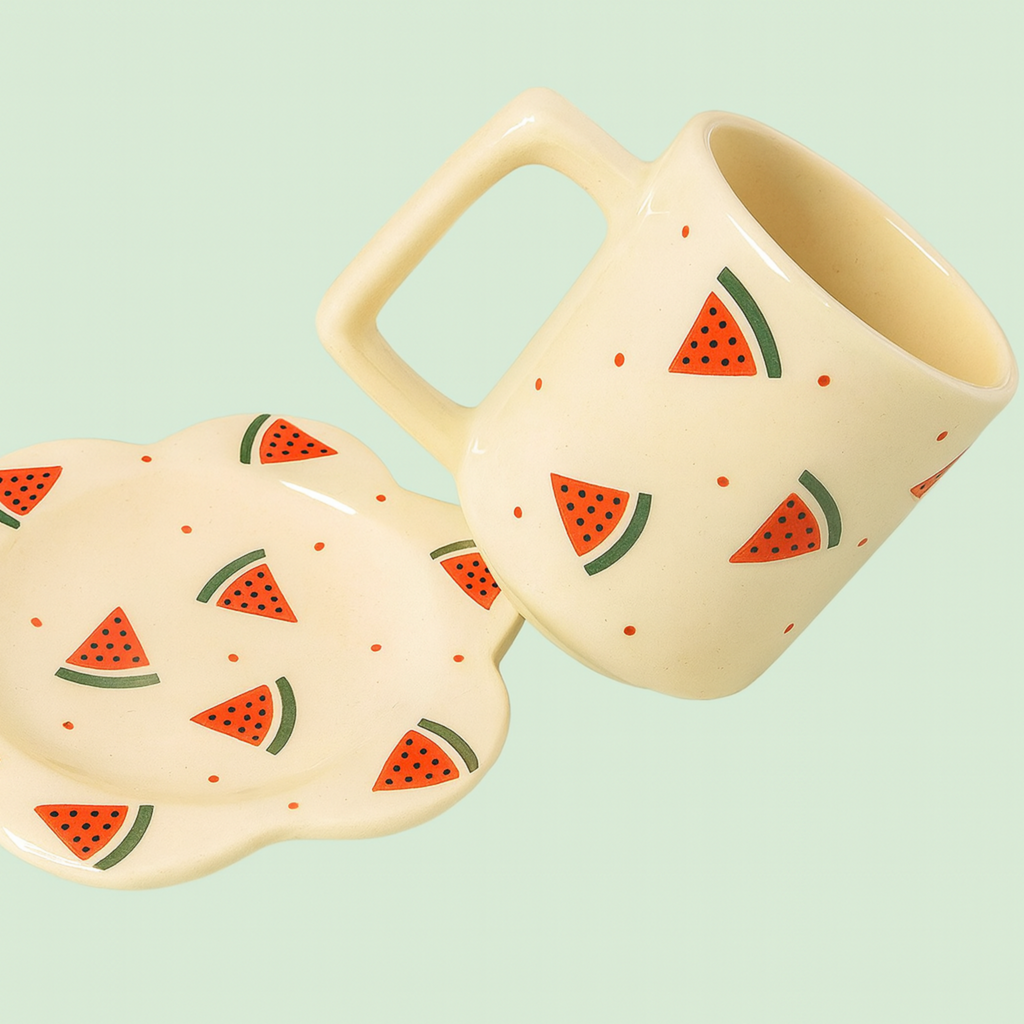 Watermelon Munch Cup and Saucer